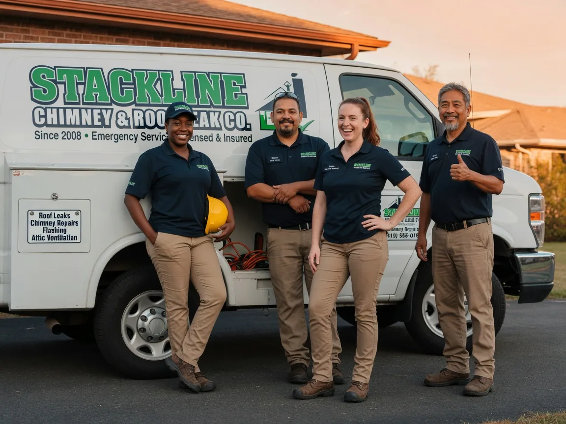 Chimney flashing repair company in Deer Park, CA